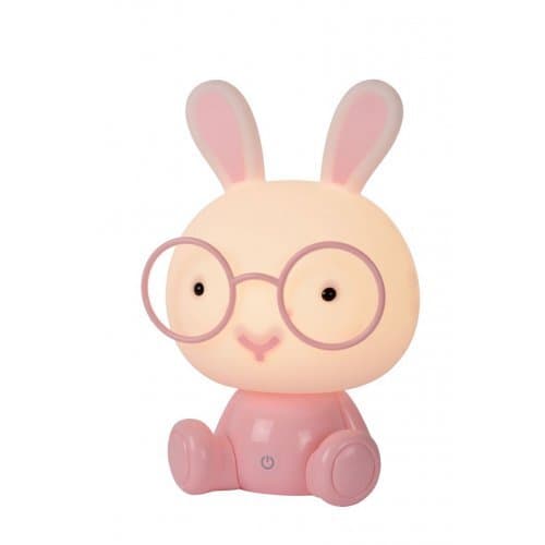 LUCIDE DODO Rabbit Table Lamp LED 3W H30cm Pink, stolní lampa (Fulgur)