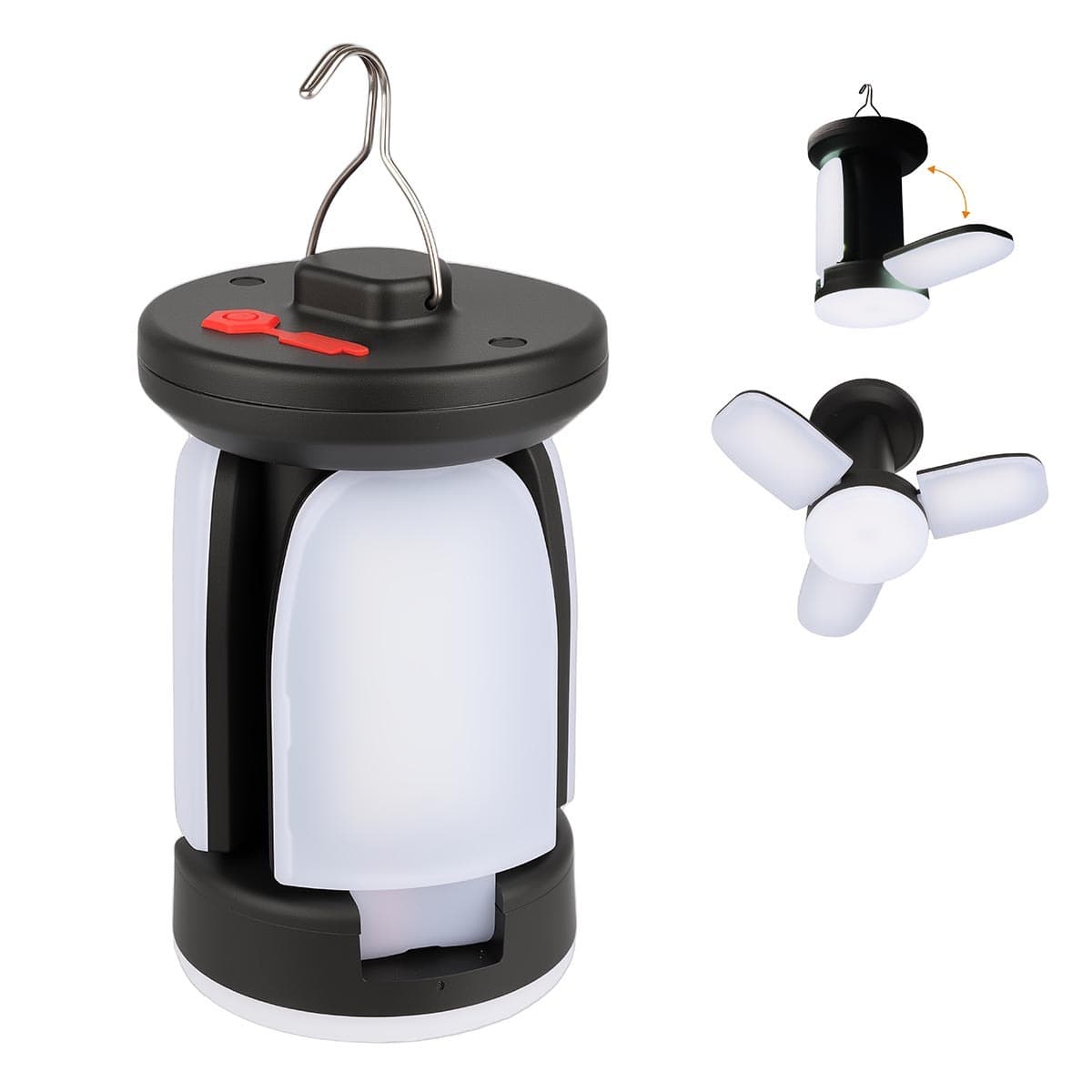 Solight LED nabíjacia kempingová lampa, 300lm, Li-Ion, teplá biela (Solight)