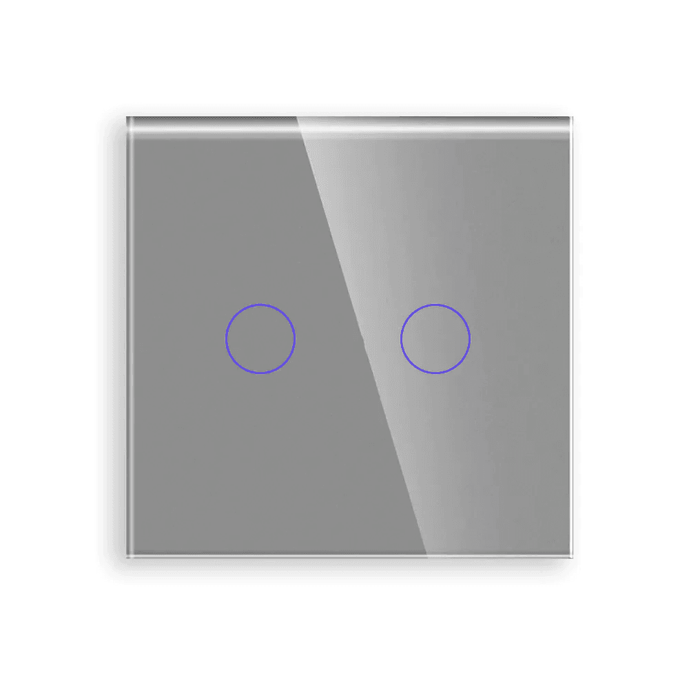 Revolo Touch sklenený panel C2-012 - Strieborný