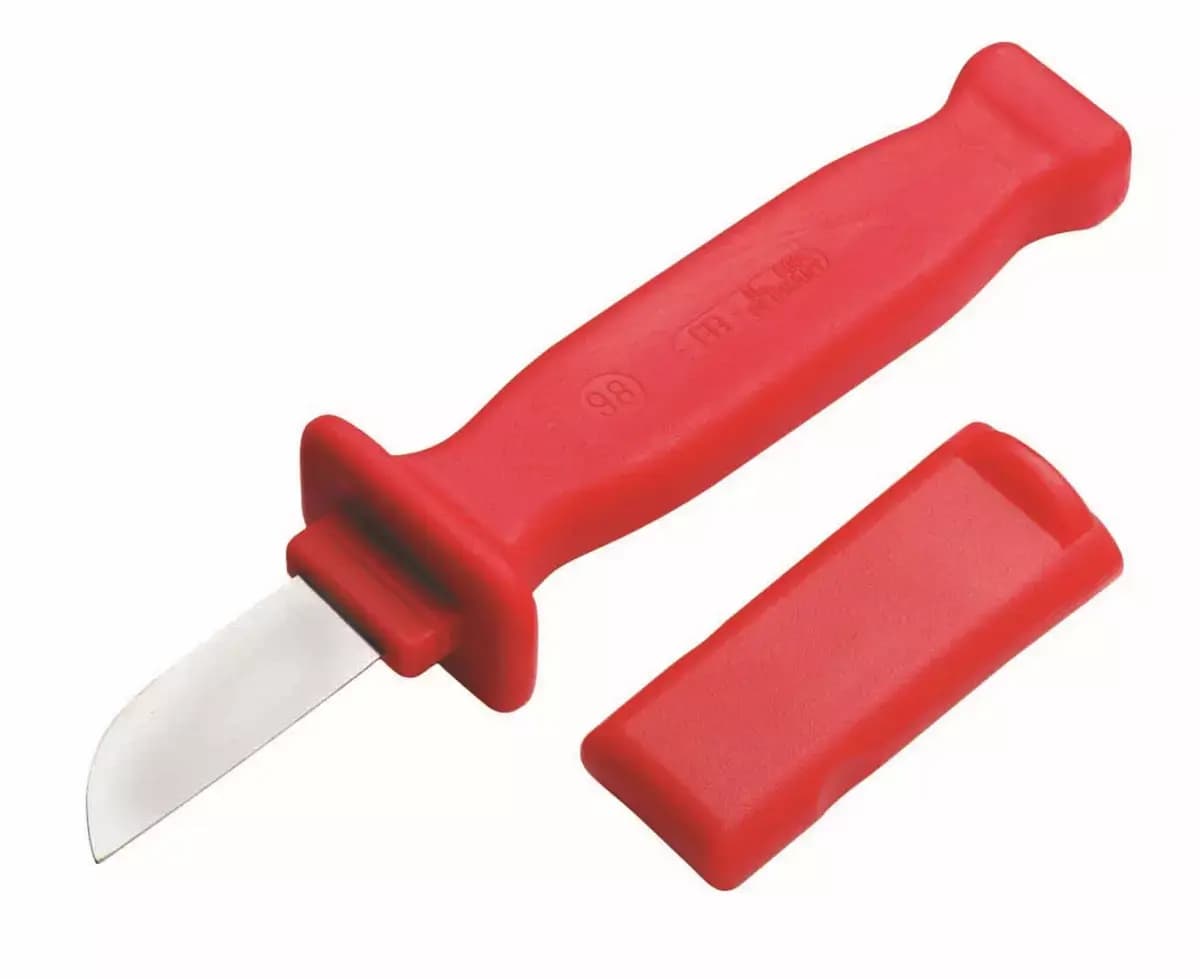 Kabelový nůž VDE s rovným břitem 50 mm