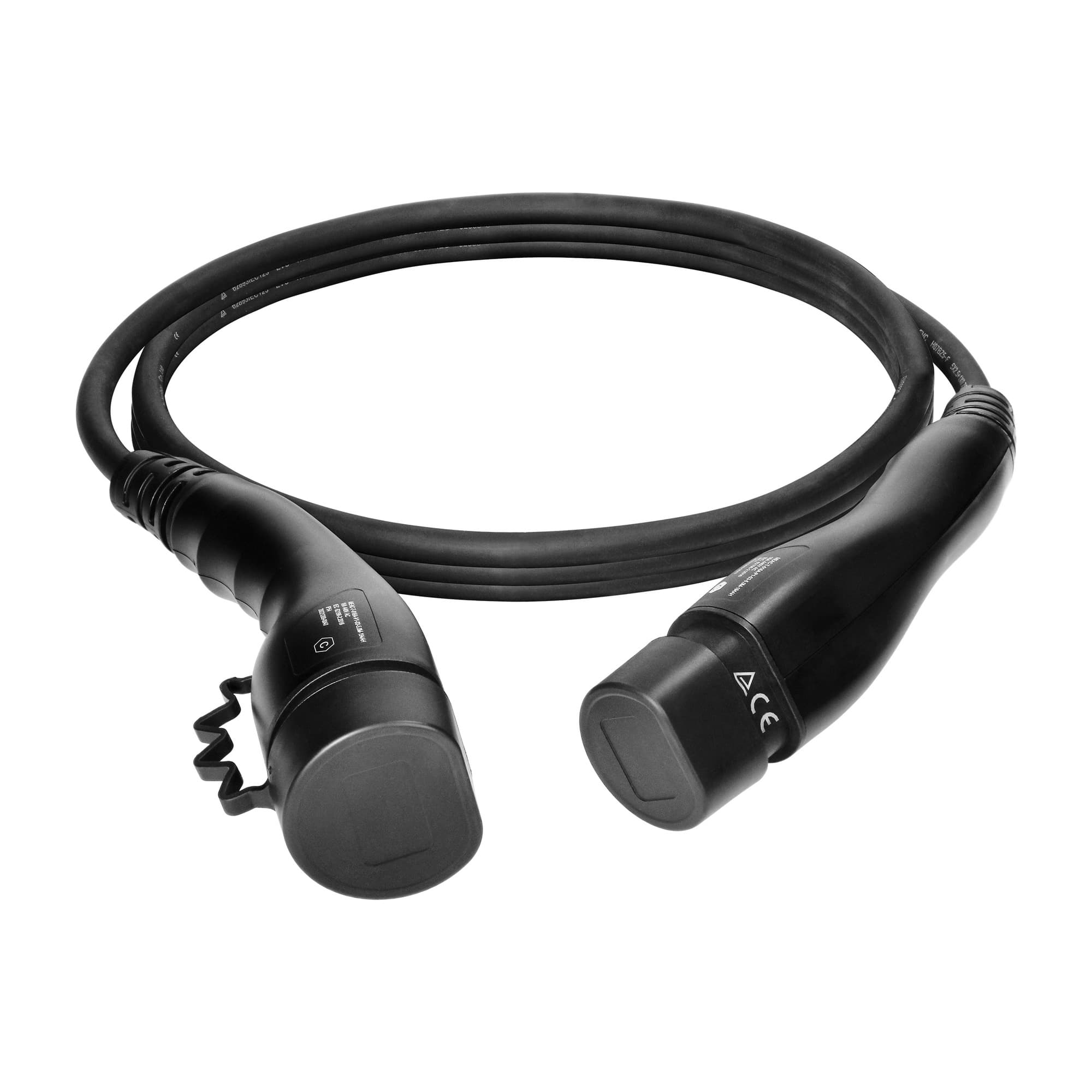 Electric car charging cable 3f 400V 16A 11kw 5m TYPE2 IP54
