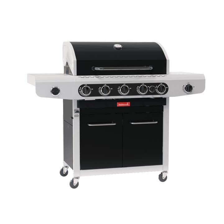 Gril BC-GAS-2031 Siesta 612 Black Edition plynový gril s úložným priestorom, bočný horák,