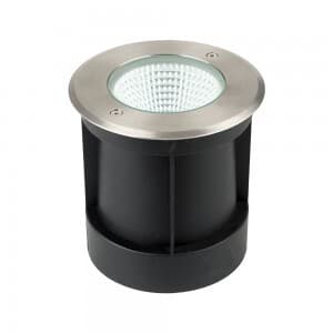 Podlahové LED svietidlo zapustené 12W, 4000K, 750lm, strieborné VT-7681 (V-TAC)