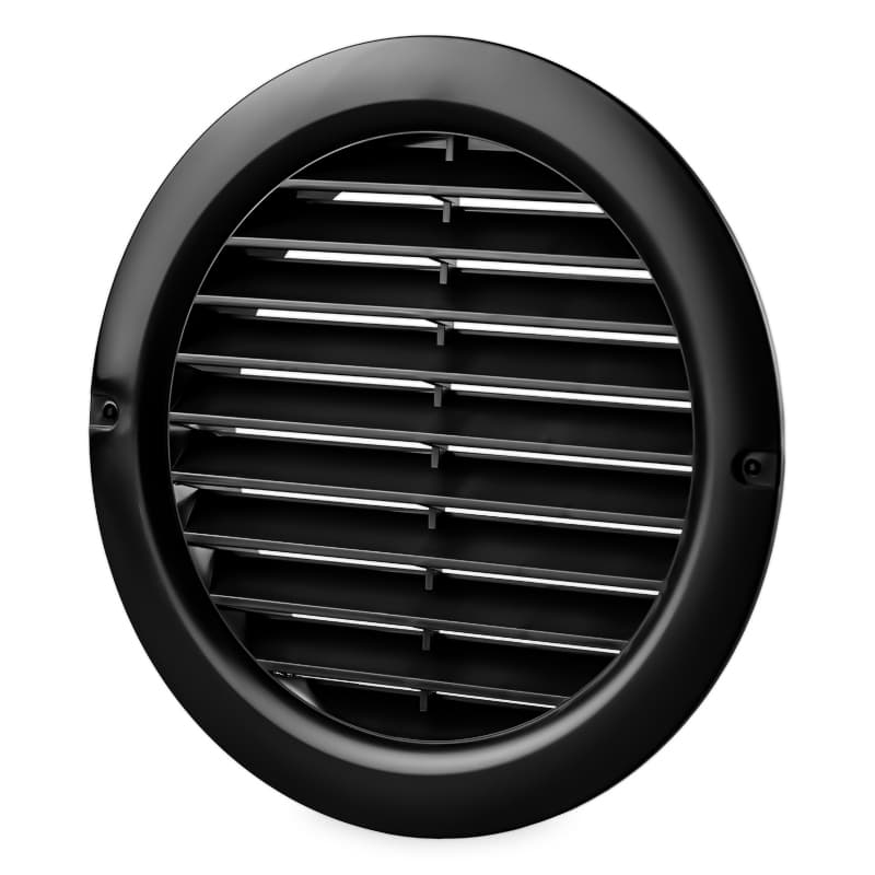 Mriežka plastová MV 100bVs black (VENTS)