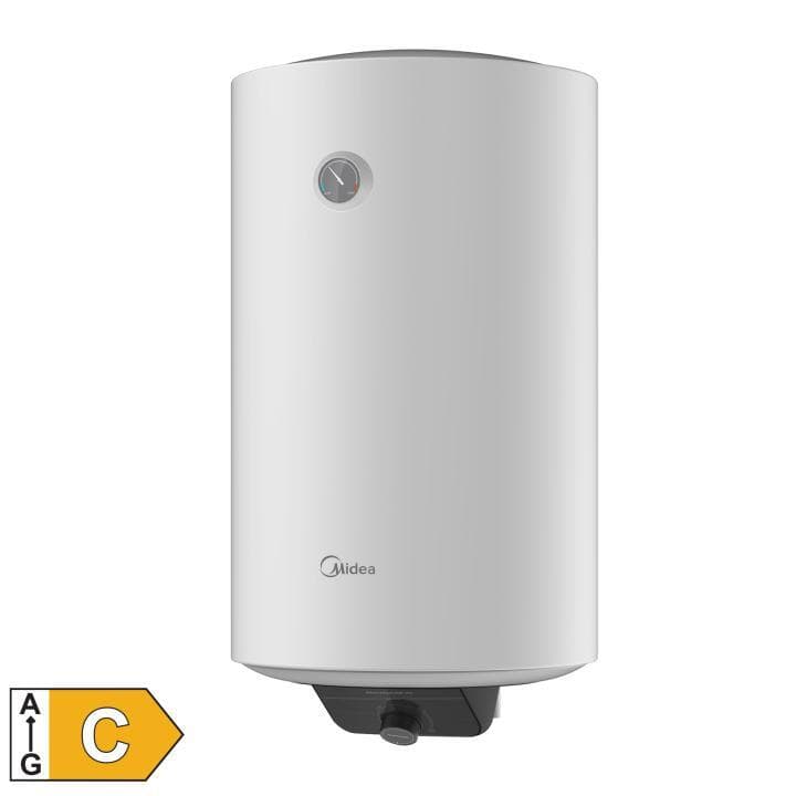 MIDEA elektrický ohrievač vody, bojler 80L ,1500W, Ř450 x 812 mm, montáž na stenu