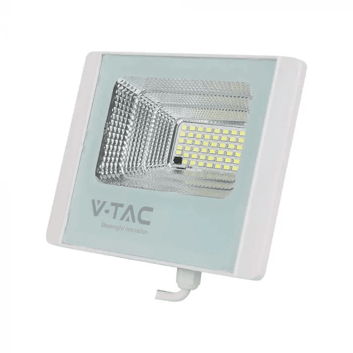 16W LED solárny reflektor 6000K biely 1050lm VT-40W (V-TAC)
