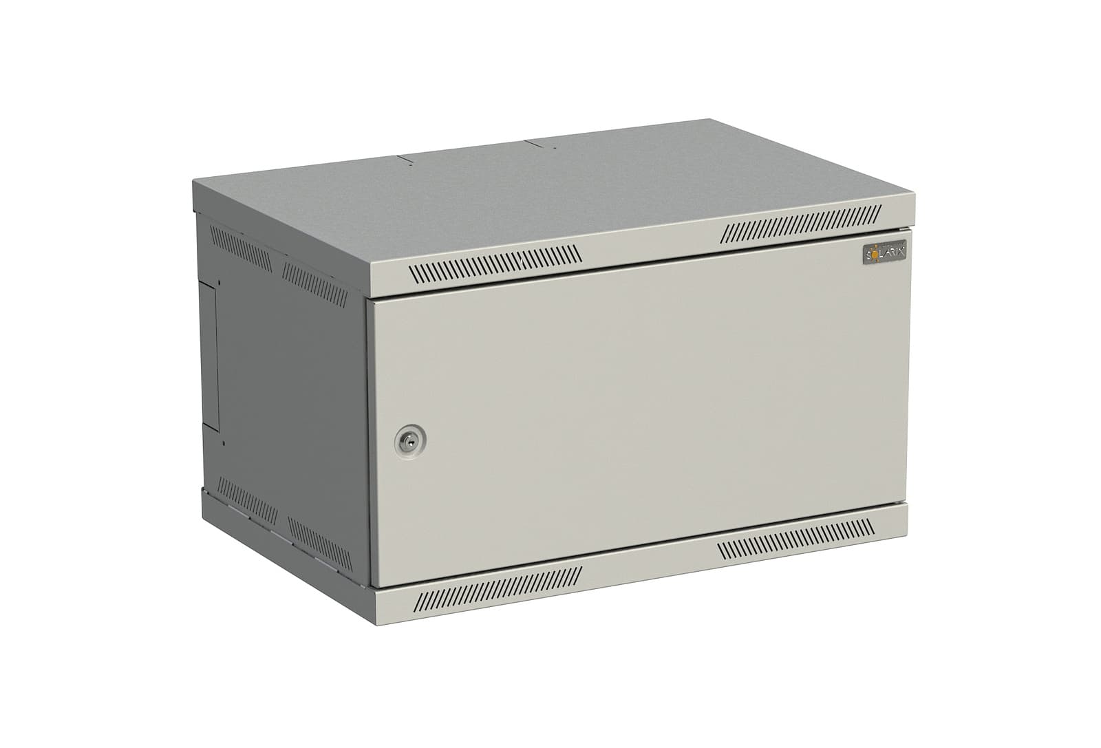 Rozvádzač 600x356x400mm dvere plech SENSA 6U RAL7035 (SOLARIX)