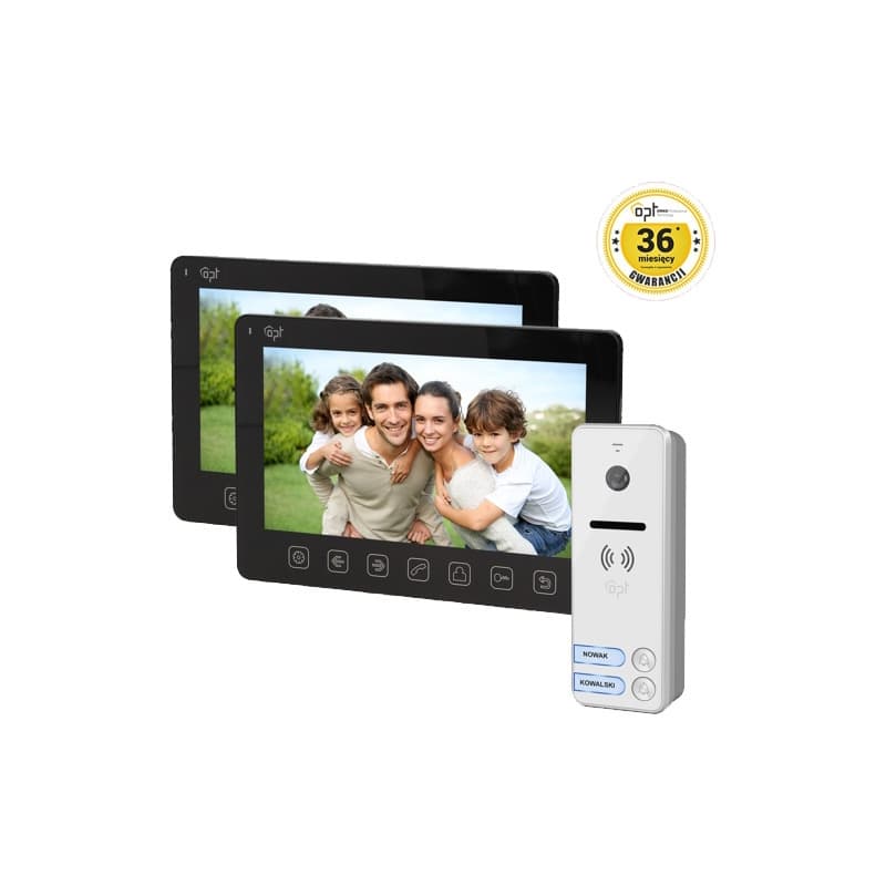 Two family videodoorphone FORTIS MULTI, 7"