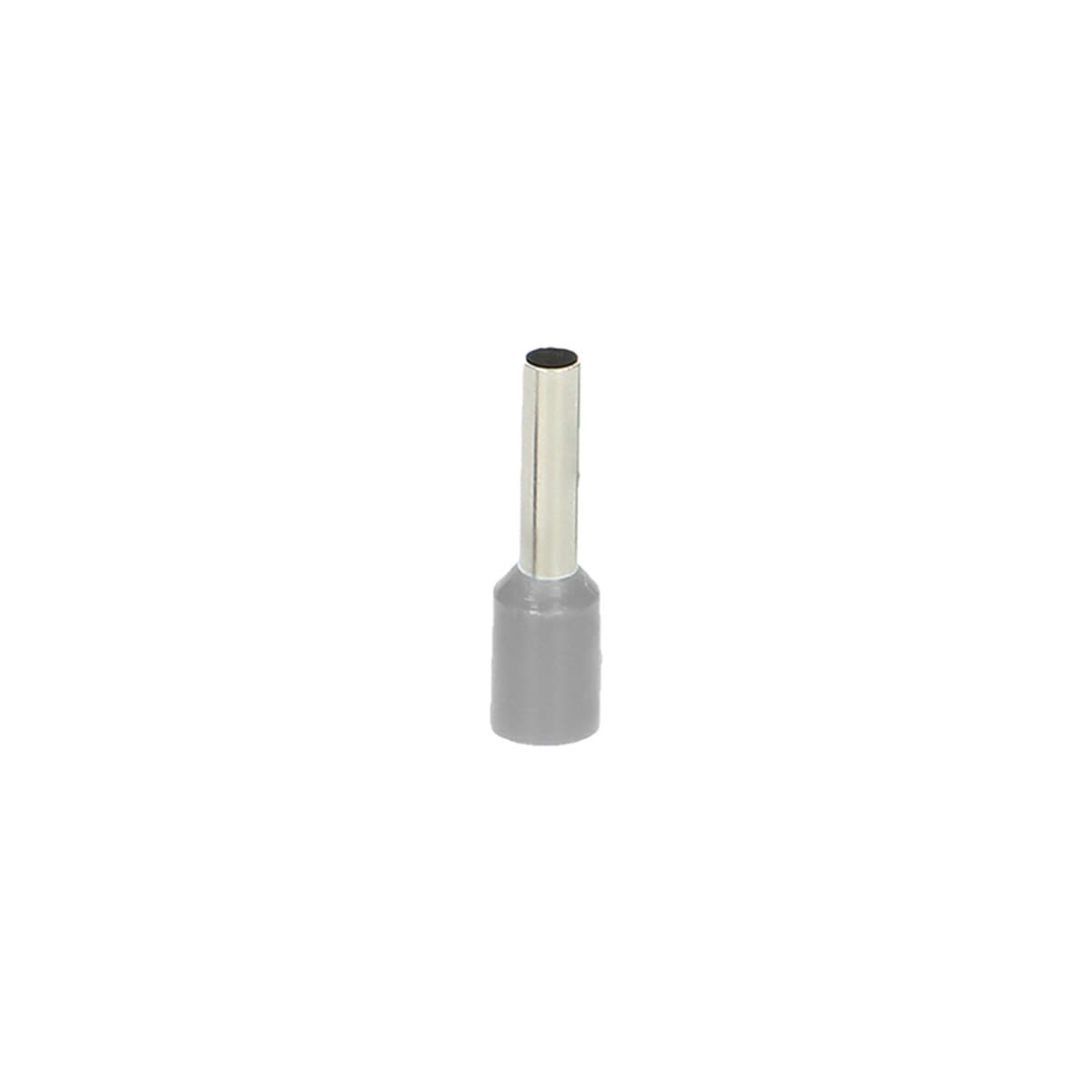 Dutinka izolovaná 2,5mm2 (10mm) sivá - 25ks balenie (ORNO)