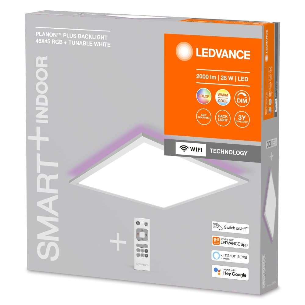 Svietidlo LEDVANCE SMART WIFI PLAN PLUS RGB 1200x300, 36W, RGB+W (OSRAM)