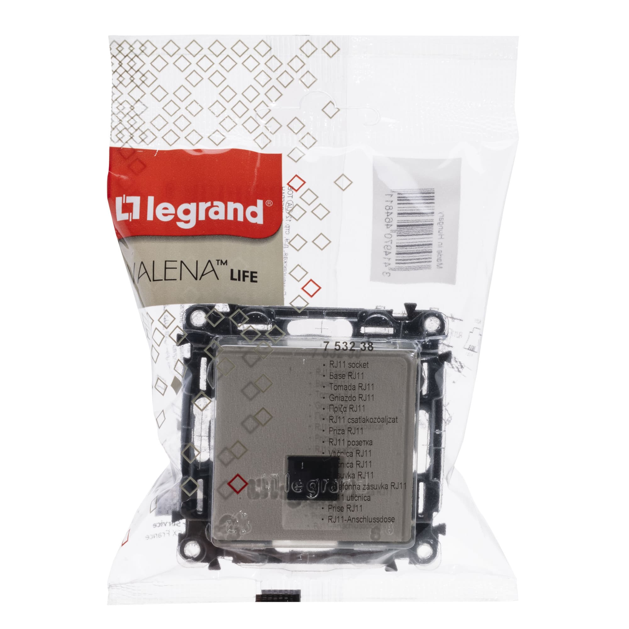 Zásuvka telefónna 1xRJ11 béžová Valena Life (Legrand)