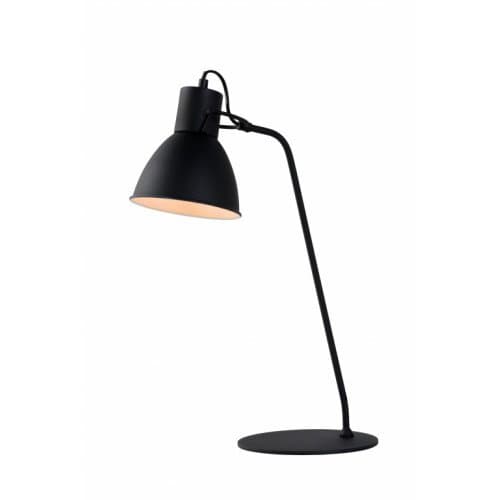 LUCIDE SHADI Desk Lamp E14 H50cm Black, stolní lampa (Fulgur)