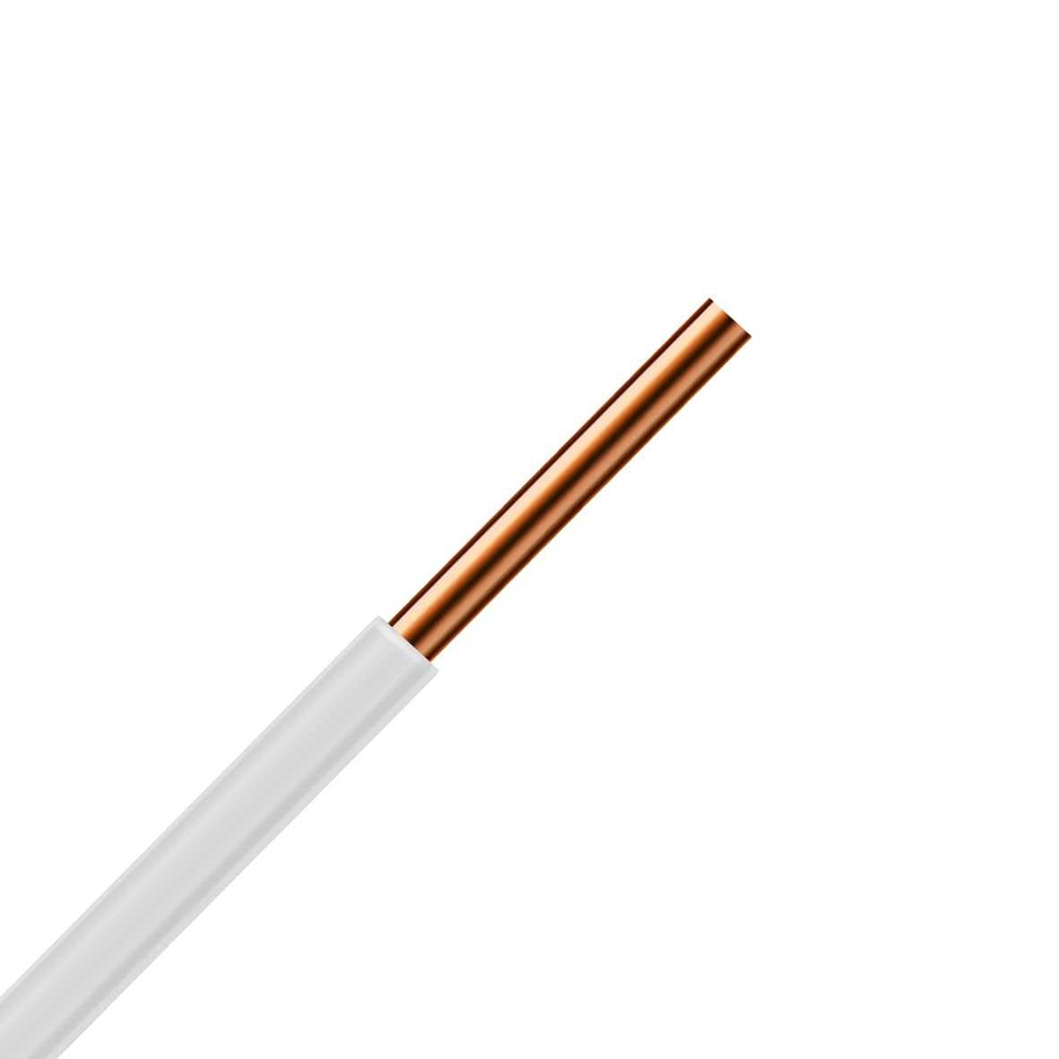 Kábel CY 1,5 = H07V-U biely
