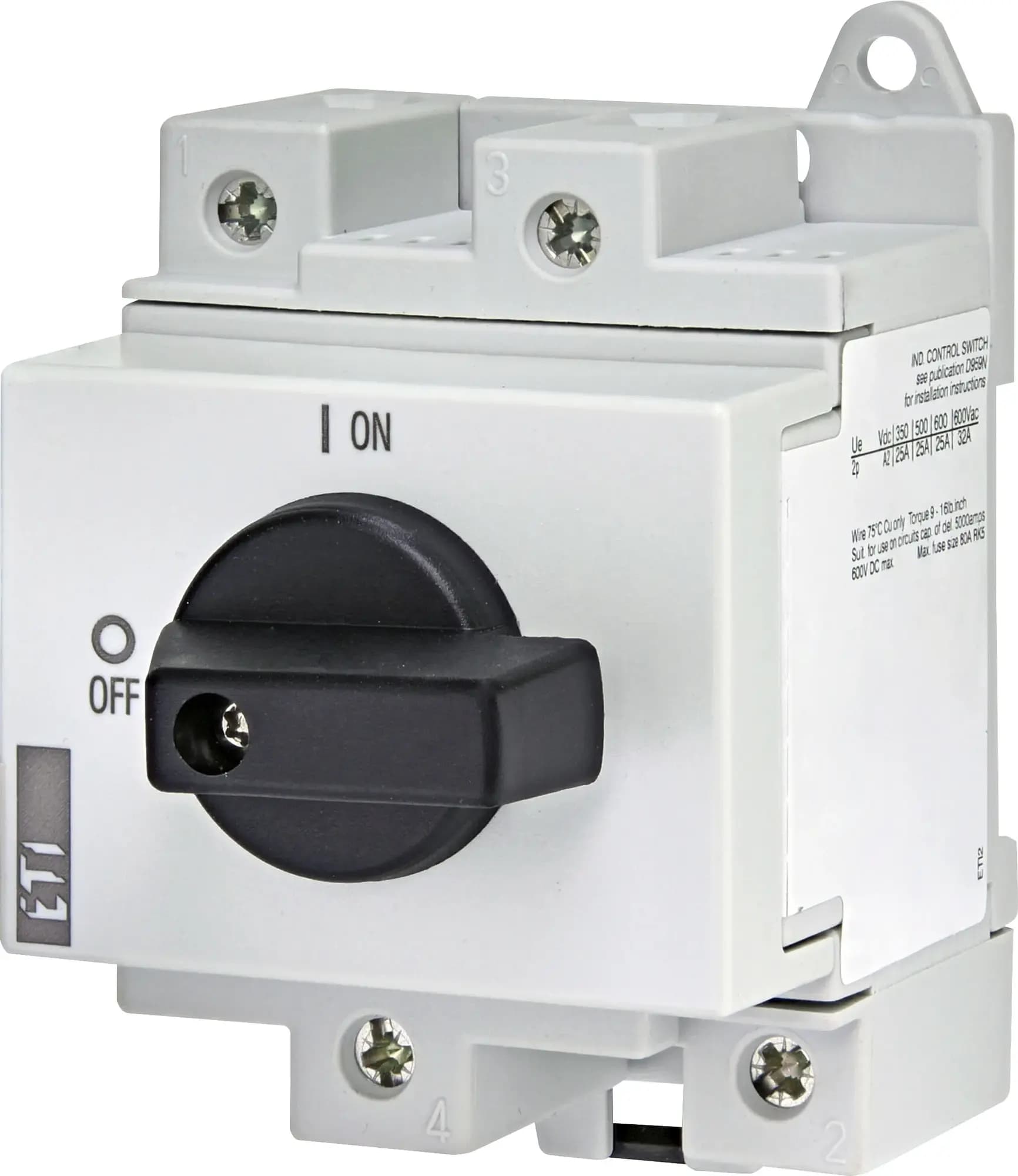 Vypínač PV LS32 SMA A2 2-pólový 32A 1000V DC (ETI)