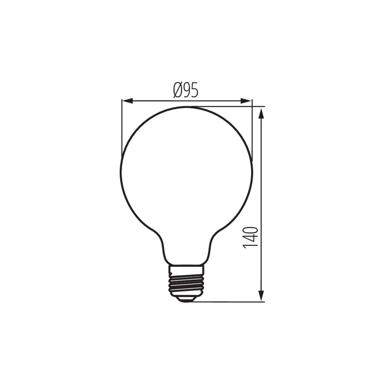 XLED G95 7W-WW Svetelný zdroj LED