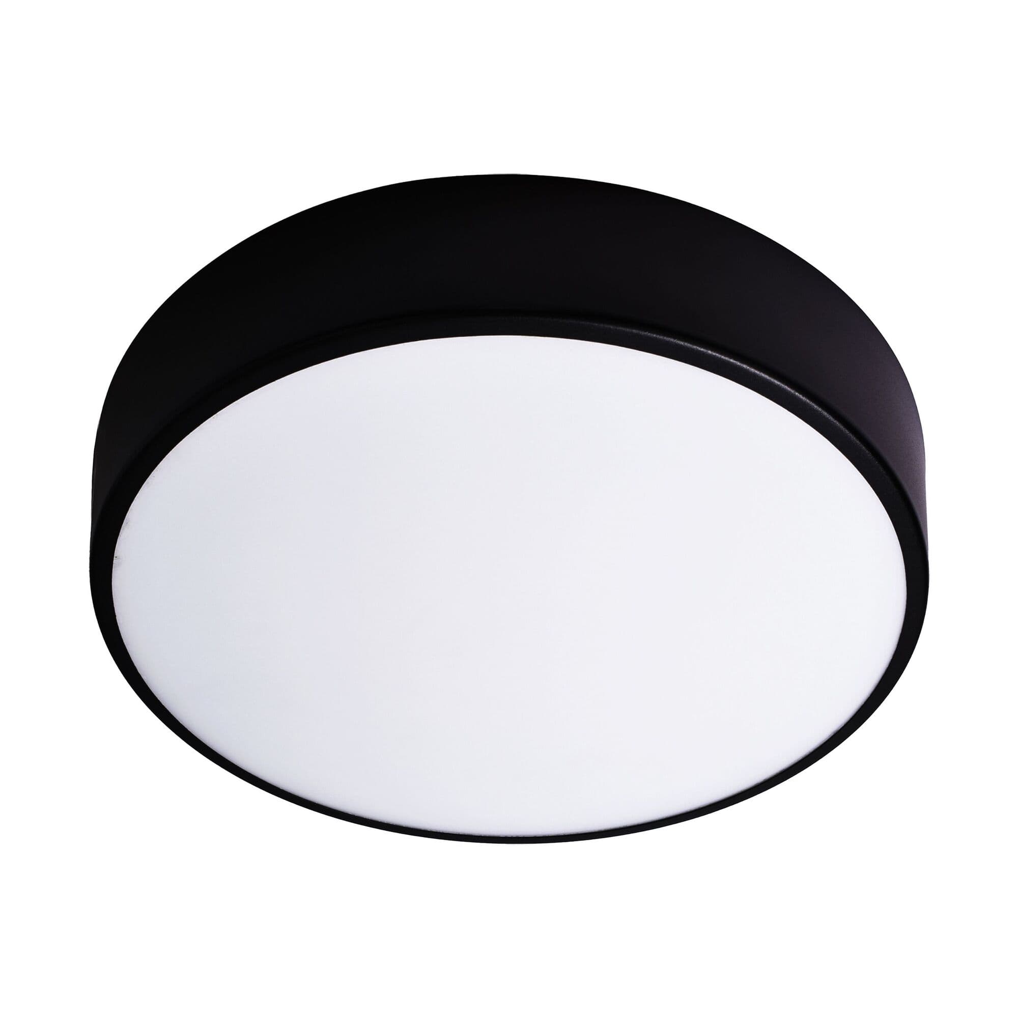 Stropné svietidlo OVO AD-PL-6295BE27ZM, E27, 3x24W, O 400, IP54, čierne (ORNO)