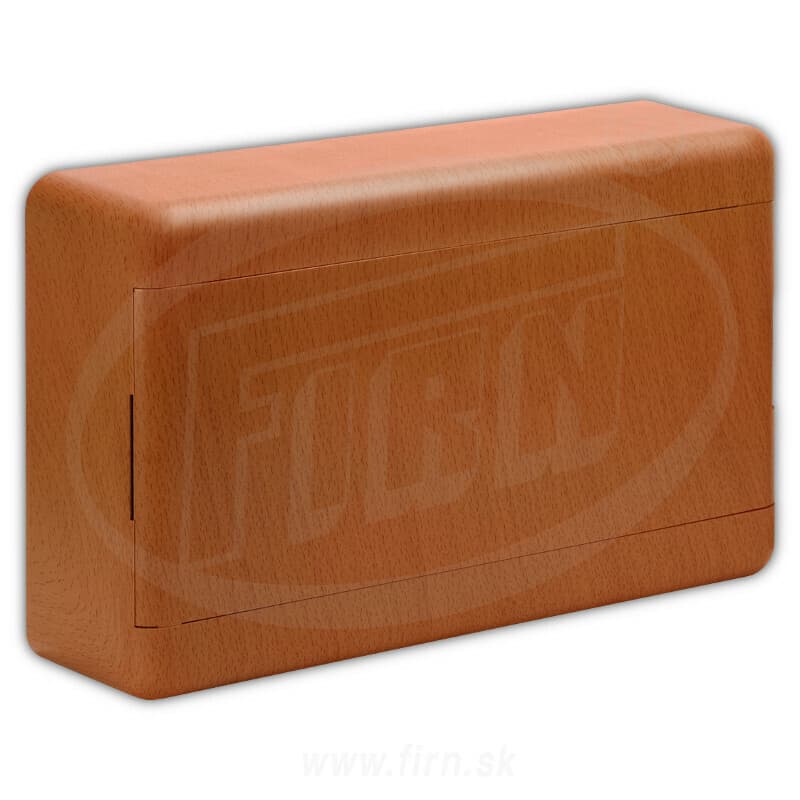 Plastová rozvodnica na povrch, 12-18 modulov, IP40, buk