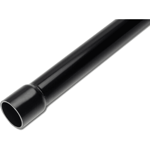 Rúrka/trubka pevná UPRMS 32 PVC BK 1250N s hrdlom, UV stab. čierna 3m, (UNIVOLT)