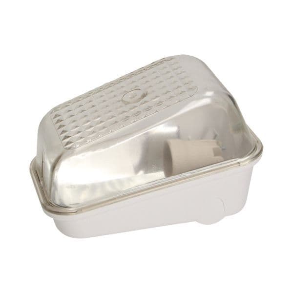 Svietidlo KARIF 7041S, 60W, E27, IP54, IK10, PC tienidlo, bakelitová montúra