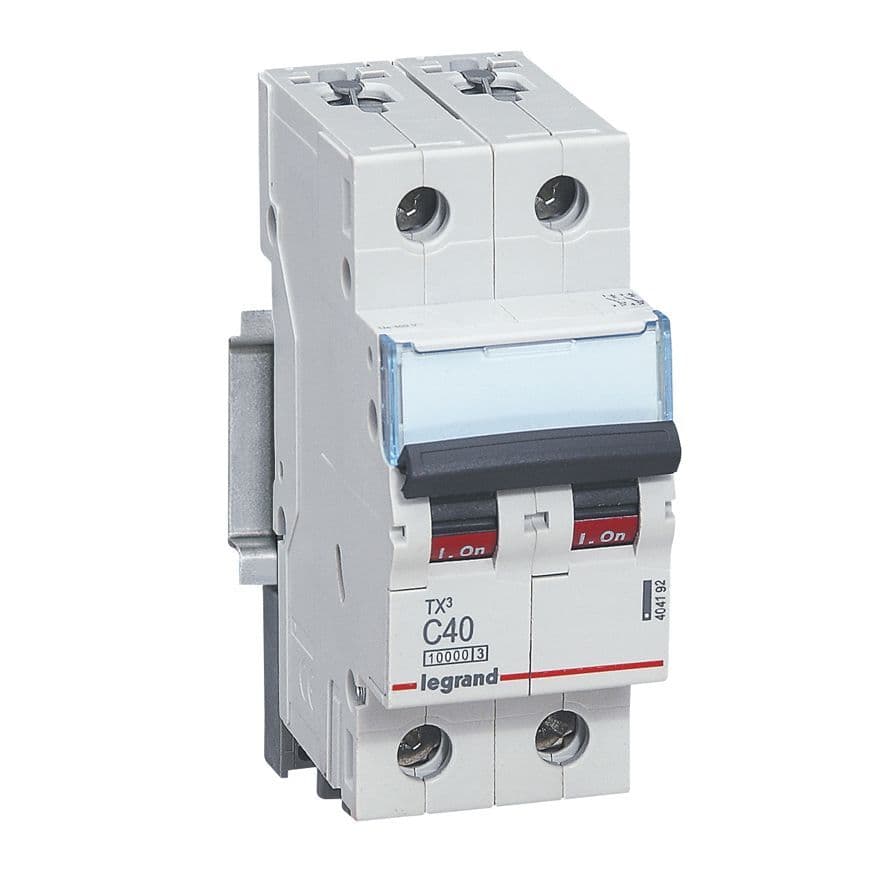 Istič 1-pólový+N C/40A 10kA Rada:TX3 (Legrand)