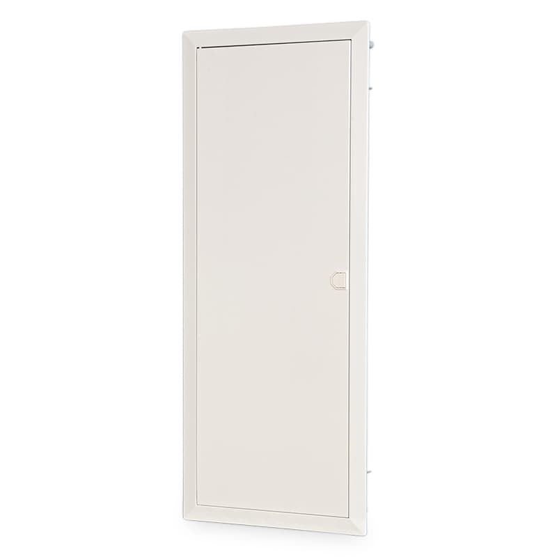 Rozvodnica pod omietku s oceľovými dvierkami, 70 modulov (5x14), IP30
