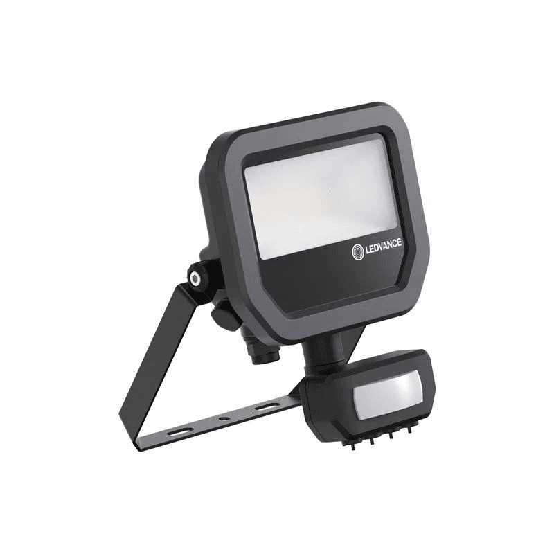 Reflektor LED+senzor FL10 8W/6W,4000K,1200/850lm, IP65,100°,čierna, LEDVANCE (OSRAM)