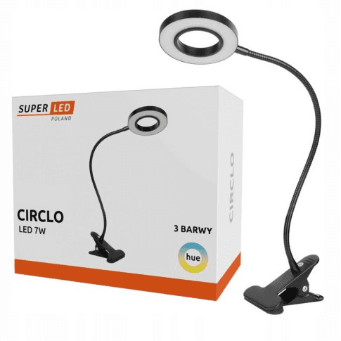 Svietidlo stolné LED CIRCLO 7W, 3000-6500k