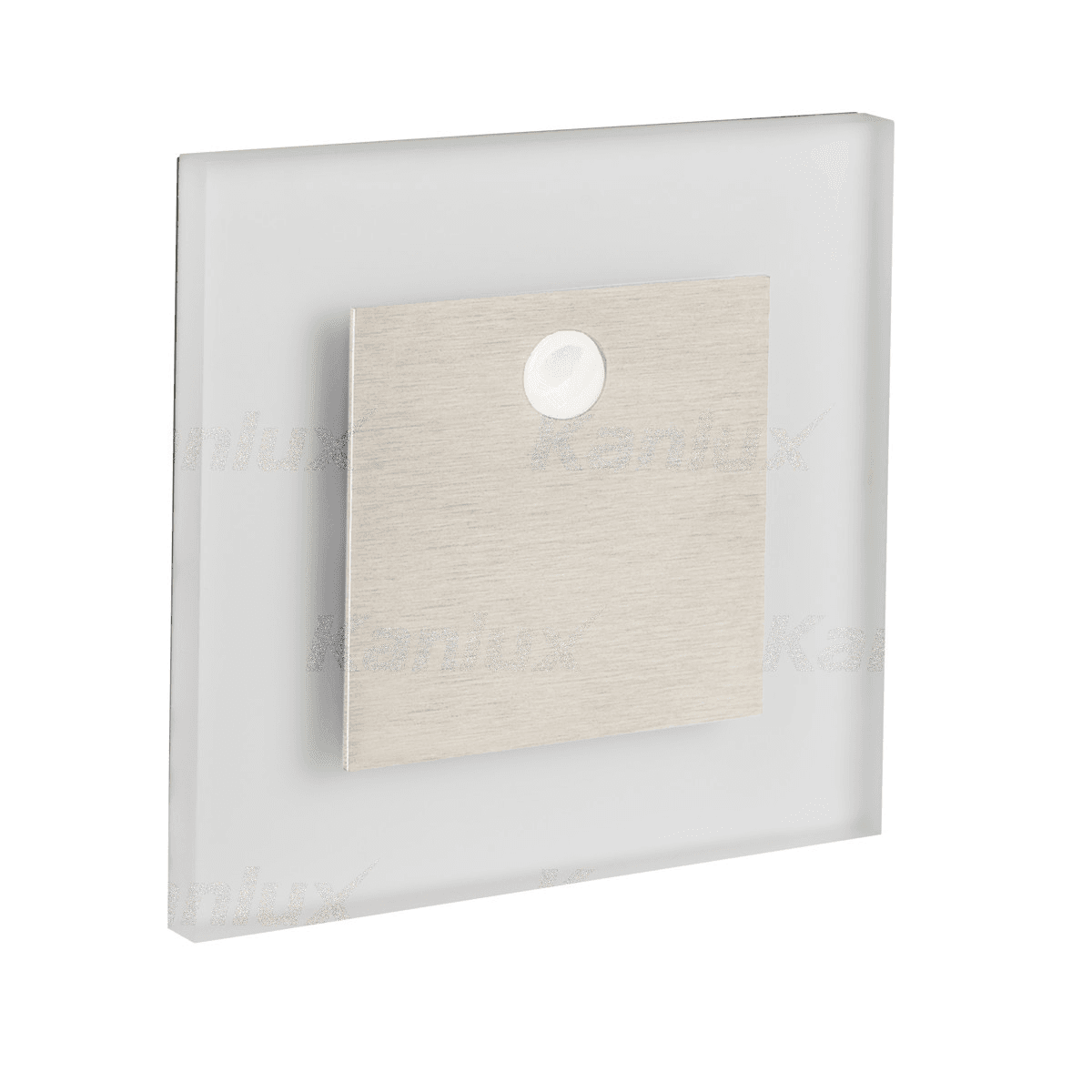 Svietidlo LED 0,8W, 4000K, 13lm, IP20, PIR, hliník, BOČ-SCH, APUS LED PIR NW (Kanlux)