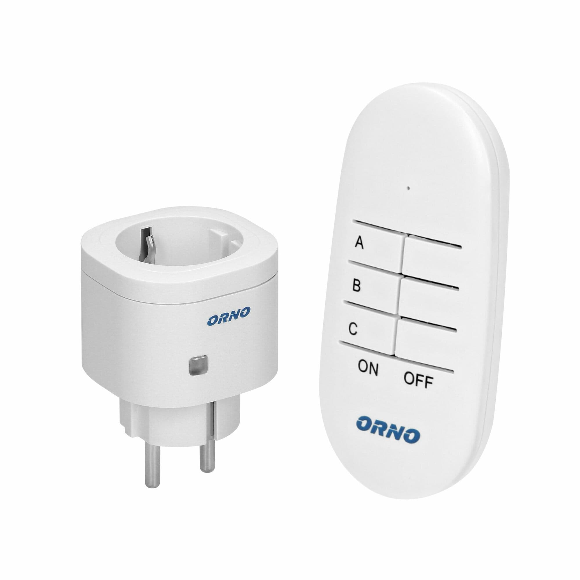 Sada bezdrôtových zásuviek s diaľkovým ovládaním OR-GB-440, 2P+E Schuko(typ F), 1+1 MINI