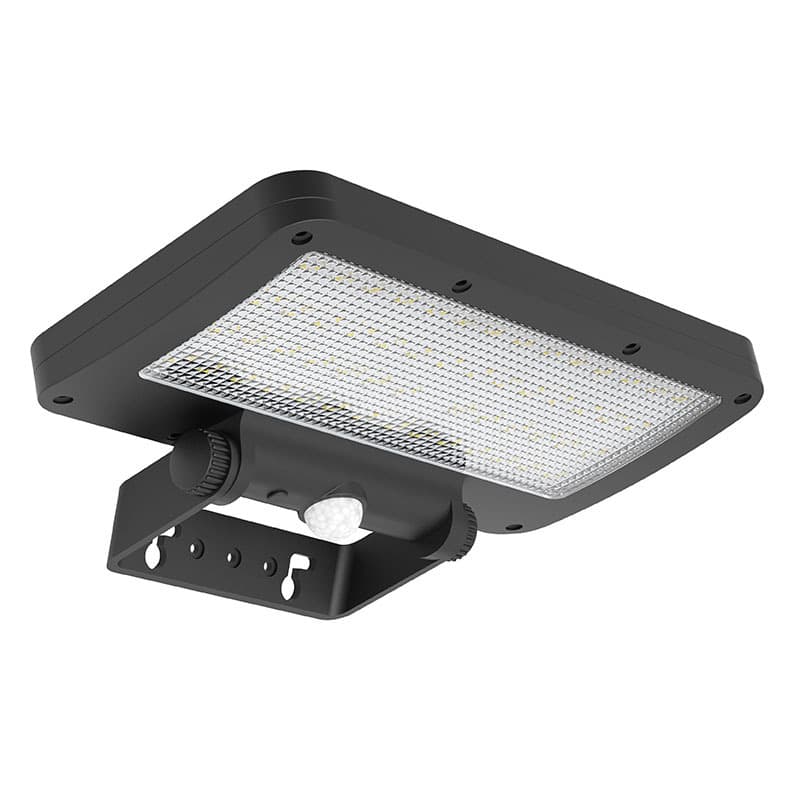 Solight LED solárne svetlo so senzorom, 5W, 500lm, 4000K, Li-Ion, čierna (Solight)