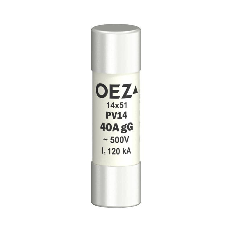 Poistka PV14 50A aM AC 400 V / DC 250 V,14×51 (OEZ)