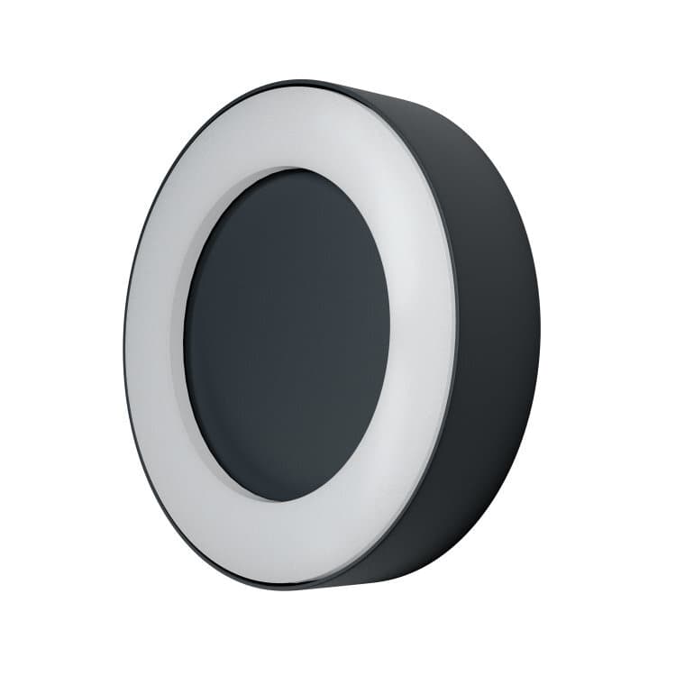 Svietidlo LED 13W, 3000K, 480lm, IP44, 120°, Al-čierna, ENDURA STYLE RING DG (OSRAM)