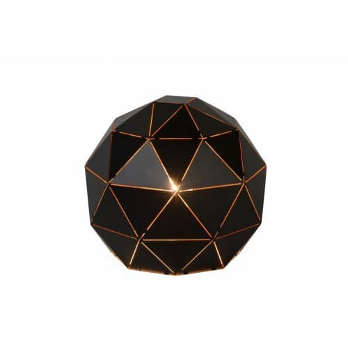 LUCIDE OTONA Table Lamp D25cm E27/60W Black, stolní lampa (Fulgur)