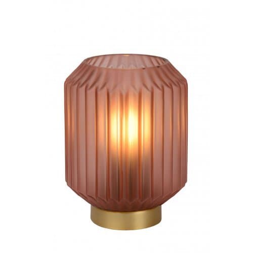 LUCIDE SUENO Table Lamp E14/40W Pink stolní lampa (Fulgur)