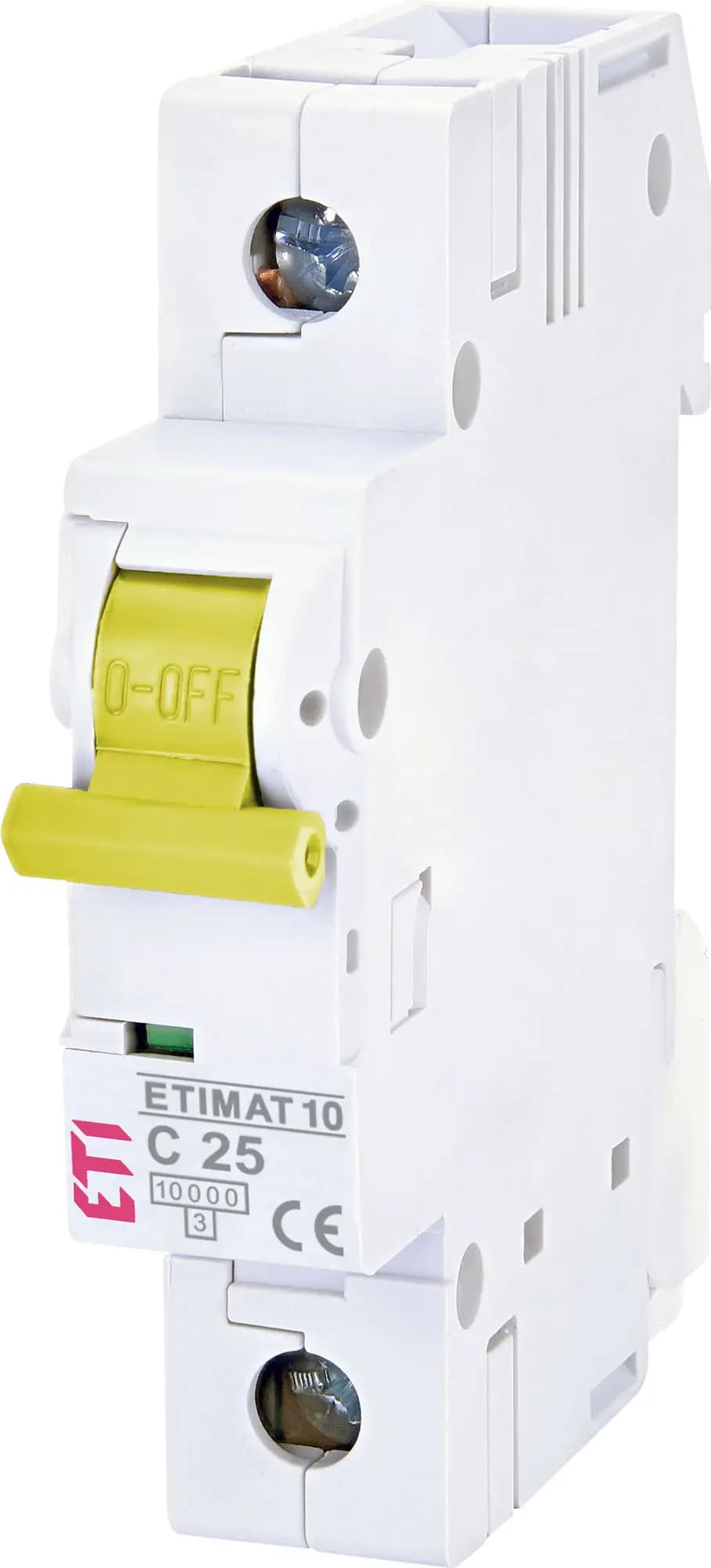 Istič 1-pólový C/25A 10kA Rada:ETIMAT-COLOUR (ETI)