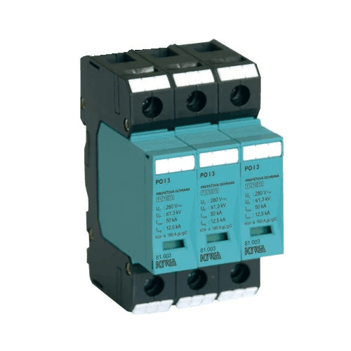 Prepäťová ochrana POPV II 3 600V DC/20A (KIWA)