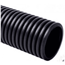 Rúrka dvojplastová 40mm, čierna, 750N, zemná, cena za balenie 25m, alt.kopoflex (ELMARK)