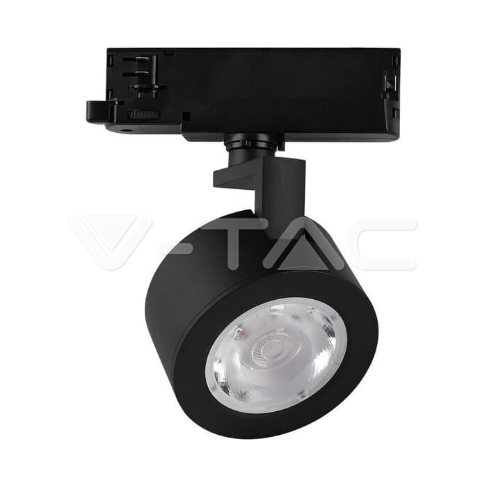 Lištové svietidlo 30W LED čierne 3V1 3000lm VT-4633 (V-TAC)