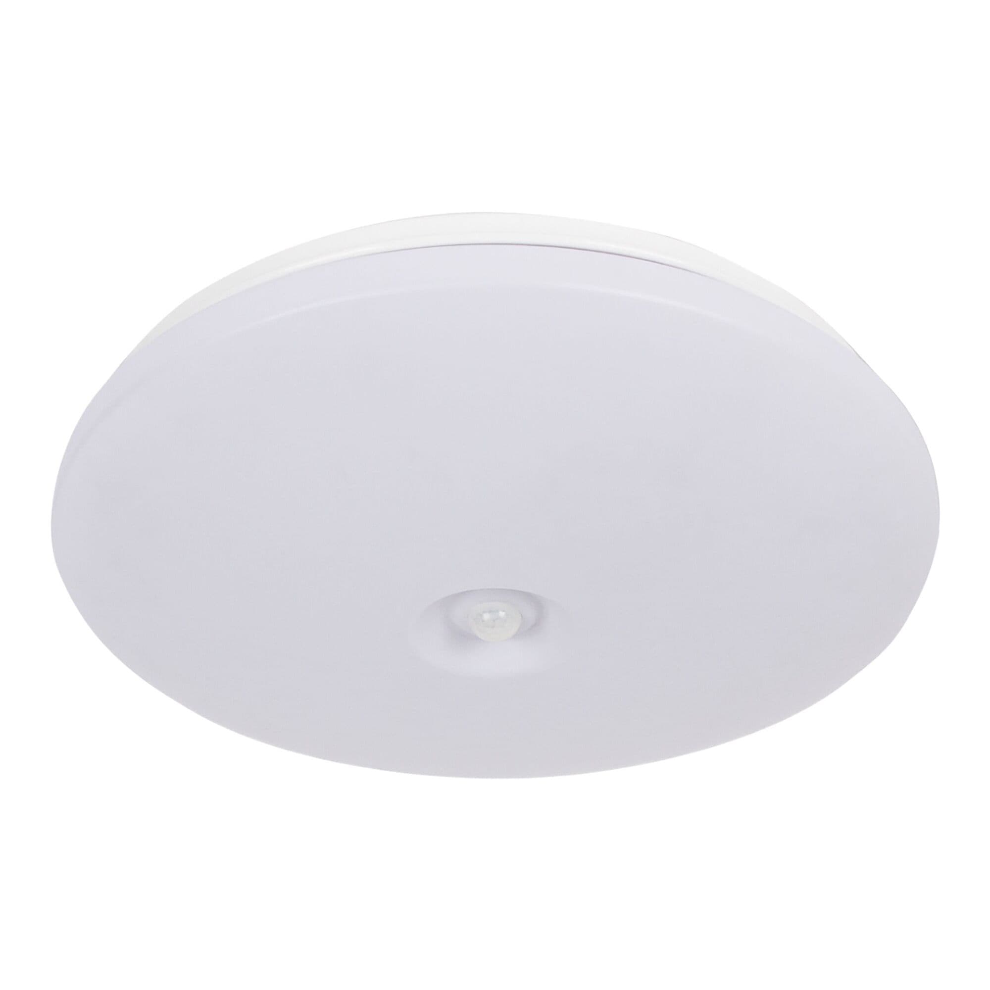 Stropné svietidlo ASTERIA CL/2XE27R-9, s PIR pohybovým senzorom, E27, 2x60W, IP44, biele (