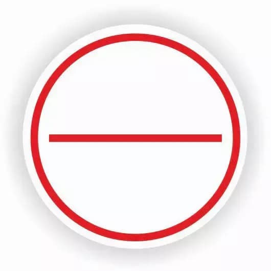 Sada plaket 2-pól červená (60 ks)