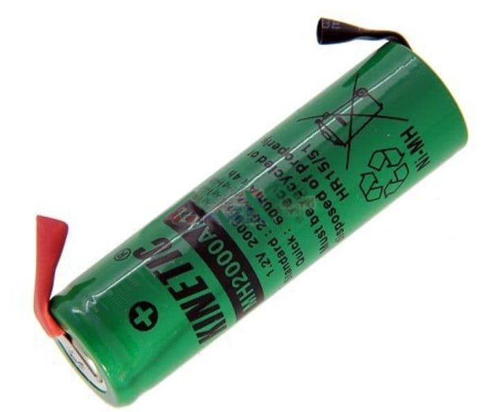 Akumulátor 1,2V /NiMH Priemyselný AA 2000mAh - KINETIC vývody