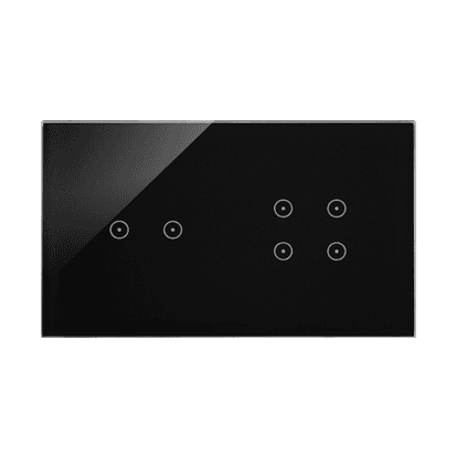 Dotykový panel 2 moduly, Modul 1:2 horizontálne dotykové polia, Modul 2:4 dotykové polia,