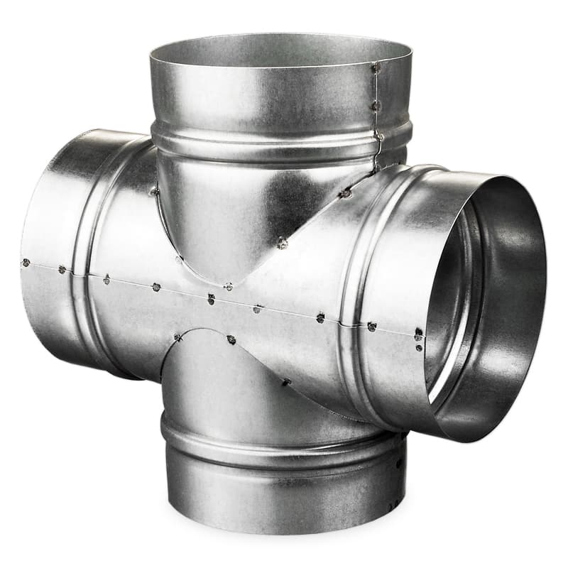 Odbočka KM 100 Zn pre vzduchovody (VENTS)