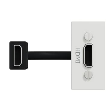 Unica - HDMI konektor (predzapojený), 1M, Biely