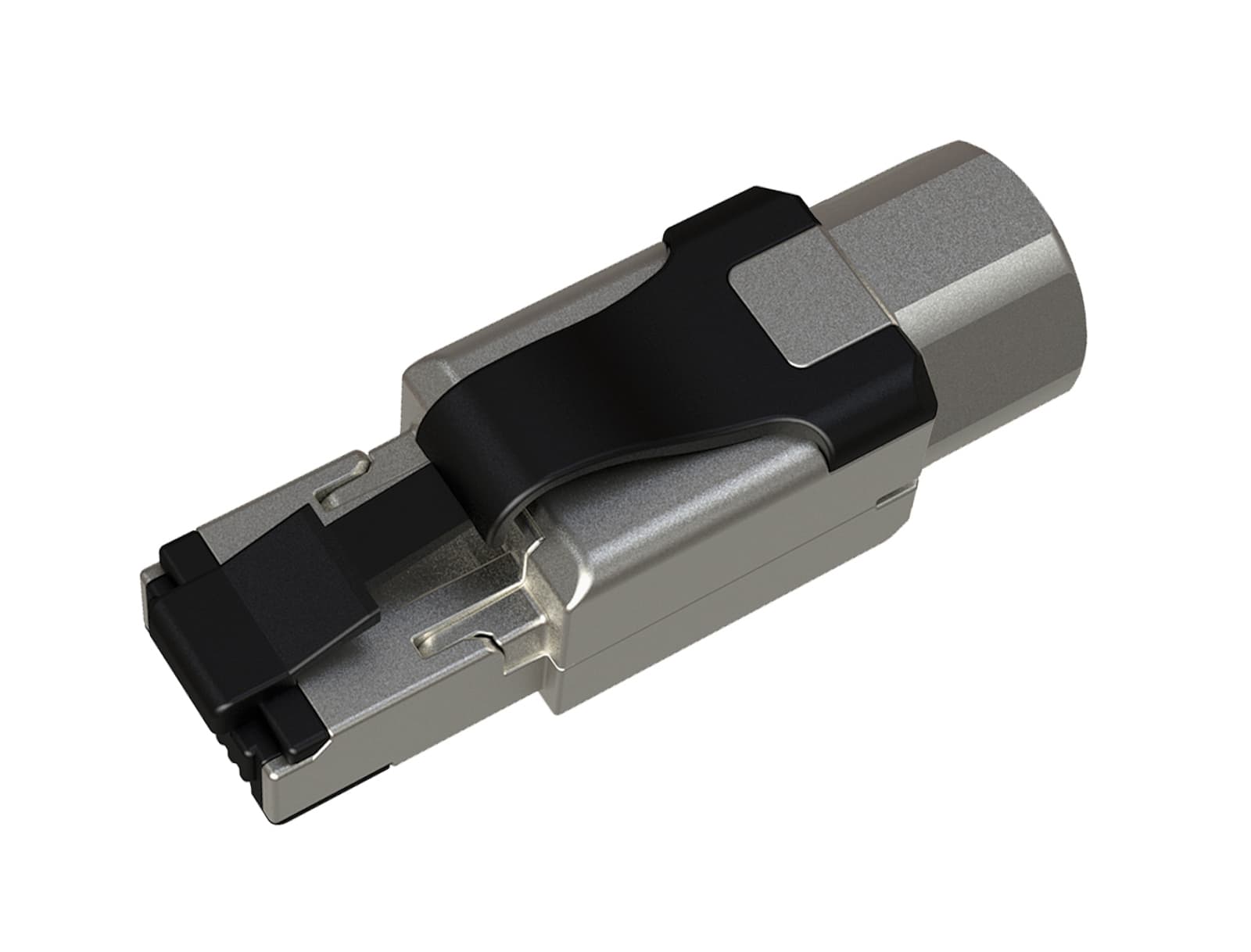 Konektor MPTL RJ45 CAT6 STP samorezný SXRJ45-6-STP-BK-SA-N (Solarix)