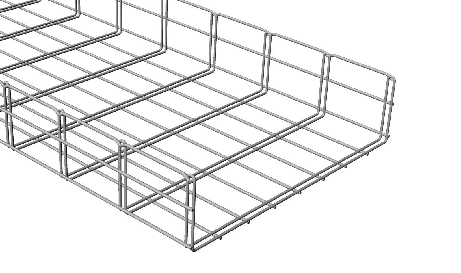Žľab MERKUR 2 400/100 "GZ" - vzdialenosť podpier cca 1,3 m Zn (ARKYS)