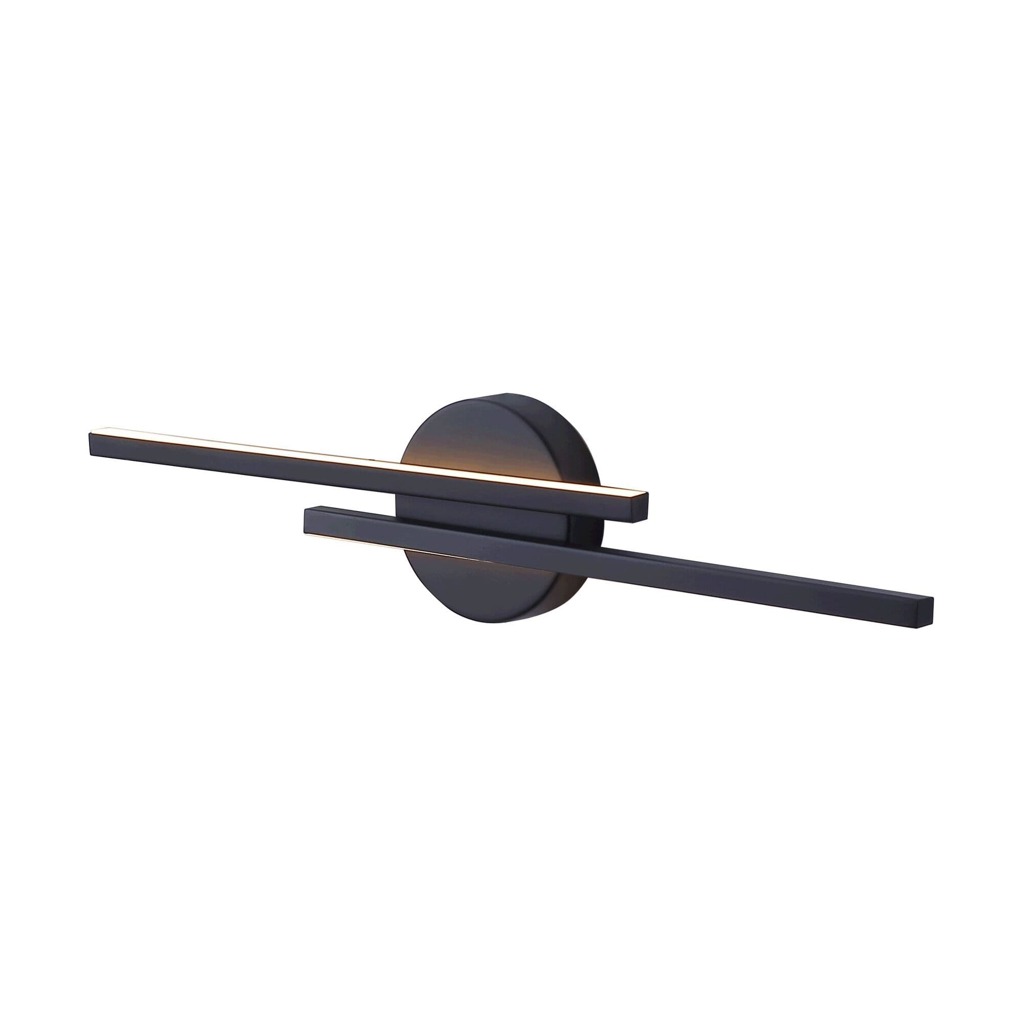 TEKANO LED mirror light 14W, 1540 lm, 4000K, IP44, 55 cm, aluminium, black