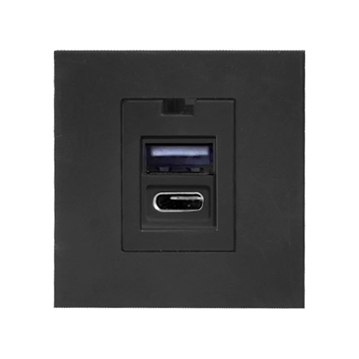 Modul NOEN - USB+USB-C čierny (ORNO)