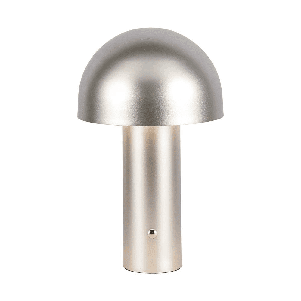 LED stolová lampa 1800 mAh batéria 150*250 3V1 šampanské zlato VT-1047 (V-TAC)