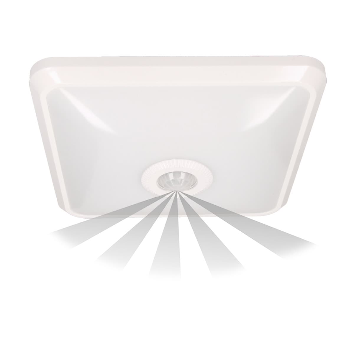 Stropné LED svietidlo NYK so senzrom 12W, 4000K, 850lm, biele (ORNO)